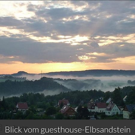 Guesthouse Elbsandstein App. Bastei Rathmannsdorf Экстерьер фото